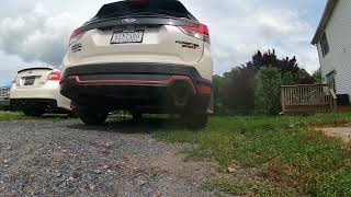 Revs with Nameless Performance Dual Chamber Exhaust on the 2023 Forester Sport [upl. by Agnes]