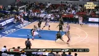 Mark Caguioa vs Terrence Romeo [upl. by Hubbard]