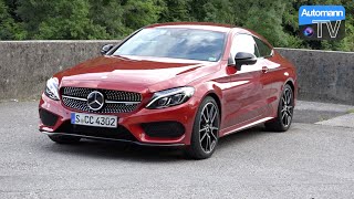 2017 MercedesAMG C43 Coupé 367hp  DRIVE amp SOUND 60FPS [upl. by Marilou417]