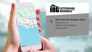 IBG Ostermann Wohnbau GmbH  Wohnungsbau in Friedrichshafen [upl. by Weingarten]