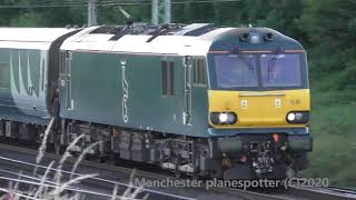 HD WCML Train spotting at Crewe basford hall Junction and Crewe yard on the 11072020 [upl. by Towrey]