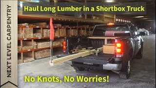 Haul Long Lumber in a Shortbox Truck [upl. by Ahsatam626]