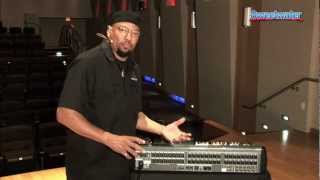 Behringer X32 Digital Console Backpanel Overview  Sweetwater Sound [upl. by Melissa141]