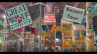 Great Wolf Lodge in Sandusky OH • Resort amp Room Tour • Summer 2021 [upl. by Jewell]