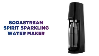 Sodastream Spirit Sparkling Water Maker  Black  Product Overview  Currys PC World [upl. by Atived425]