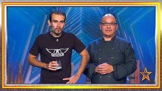 El jurado sufre al probar el cóctel más picante del mundo  Audiciones 3  Got Talent España 2019 [upl. by Etezzil487]