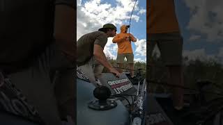 Swimbaiting Fellsmere Lake with Keith Wilson Cast to Catch [upl. by Kennett]