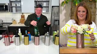 Primula Double Wall Stainless Steel Wine Chiller on QVC [upl. by Aleras]