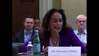 Ms Harmeet K Dhillon testifies before the Committee on House Administration at ACE Act hearing [upl. by Killoran]