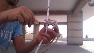 Useful rope tip Safely lift up heavy loads [upl. by Hoxie]