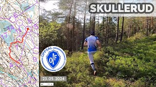 Headcam Orienteering Skullerud Oslo Norway [upl. by Dolph]