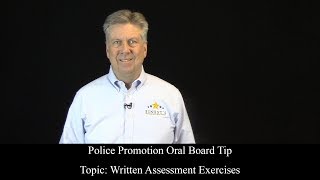 Police Promotion Tip Written Assessment Center Exercise Resource [upl. by Ramed]