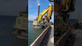 large size drilling machine hitachi jcb bulldozer machine excavator explore cat gaming [upl. by Finegan567]