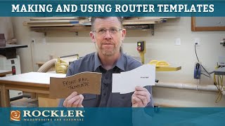 Making and Using Router Templates  Rockler Demo [upl. by Richy]