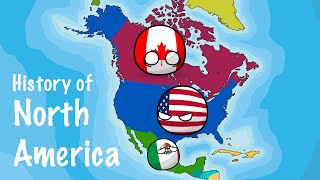 Countryballs  History of North America [upl. by Ule898]