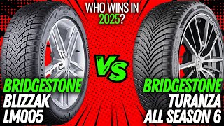 Bridgestone Blizzak LM005 vs Turanza All Season 6 BEST WINTER TIRES [upl. by Einafats245]