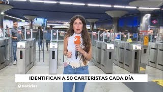 Carteristas en el metro de Madrid [upl. by Ggerk408]