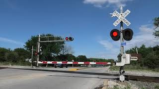 Dralle Rd Grade Crossing 1 University Park IL 6121 [upl. by Hayila]