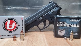 A MATCH Made In HeavenSpeer Gold Dot amp Lawman 357 Sig SelfDefense AMMO Test [upl. by Eladnar]