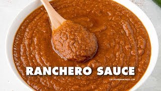 Zesty Ranchero Sauce  Chili Pepper Madness [upl. by Repsac]