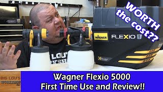 How to Use a Wagner Flexio 5000 HVLP Sprayer [upl. by Oirramed313]