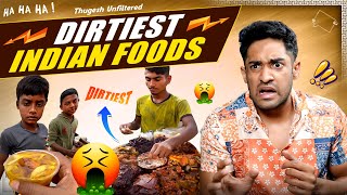 Dirtiest amp Worst Street Foods of India 🤮 [upl. by Aerdied]