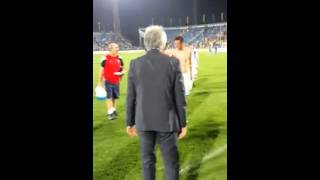 Halilhodzic futbolcuları böyle kutladı [upl. by Glorianna]