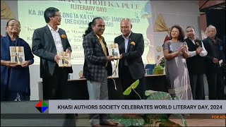 KHASI AUTHORS SOCIETY CELEBRATES WORLD LITERARY DAY 2024 [upl. by Teiv736]