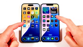 iPhone 15 vs iPhone 13 iOS 18 Speed Test [upl. by Geralda]