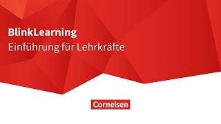 BlinkLearning Erklärvideo Einführung für Lehrkräfte [upl. by Geaghan]