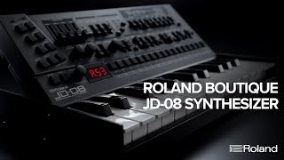 Roland Boutique JD08 Synthesizer Overview and Demo [upl. by Annua228]