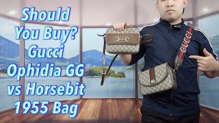 Should You Buy Gucci Ophidia GG vs Horsebit 1955 Bag [upl. by Kcirtapnaes]