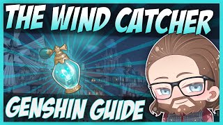 How To Craft And Use The Wind Catcher Gadget  Genshin Impact Guide [upl. by Francklyn104]