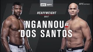 UFC on ESPN 3 Francis Ngannou vs Junior dos Santos Recap [upl. by Syah299]