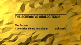 The Scream vs TS808 Tube Screamer [upl. by Iadam799]