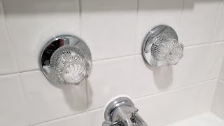 How to fix a leaking dripping Delta bathtub faucet  2 fix [upl. by Aw113]