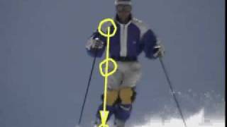 Mogul Logic Mogul Skiing Instruction on Skiing in a Stacked Position [upl. by Alaik]