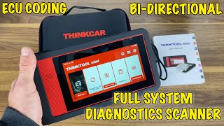 ThinkTool Mini Review  Professional BiDirectional Coding and Diagnostics Scanner [upl. by Flavian]