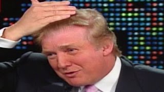 2004 Donald Trump My hair does not get great reviews CNN interview with Larry King [upl. by Ahsiea]