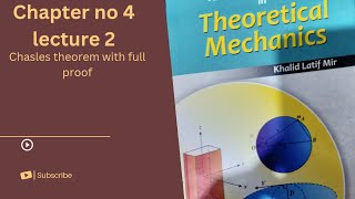 chasles theorem theoretical mechanics by khalid latif mir fully explain in urdu hindi [upl. by Constanta845]