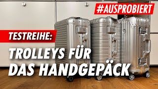 Handgepäck Koffer Test 🧳 Alu 4 Rollen leicht [upl. by Dranrev]