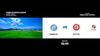 Dibba FC vs City FC Live Streaming [upl. by Adrian901]