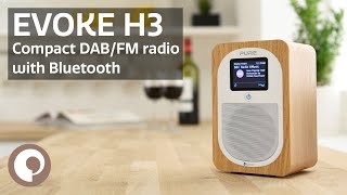 Pure Evoke H3  Compact DABFM Radio with Bluetooth [upl. by Suzanna]