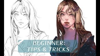 MediBang Beginner Tips amp Tricks  SIMPLE TUTORIAL [upl. by Rigby]