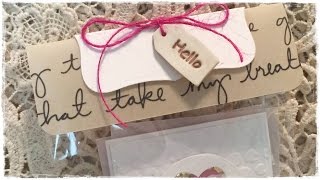 Clay Gift Tags and Embellishments [upl. by Fairbanks240]