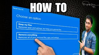 How to Reset Your Windows 10 PC and Make It Like New Again [upl. by Yhtur625]