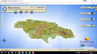 Finding Jamaican Land Parcels using iMap Jamaica [upl. by Harte708]