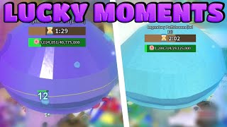 Lucky Puffshrooms Lucky Moments  Bee Swarm Simulator [upl. by Arehahs]