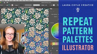 Change Colors in Repeat Patterns in Illustrator [upl. by Wiedmann]