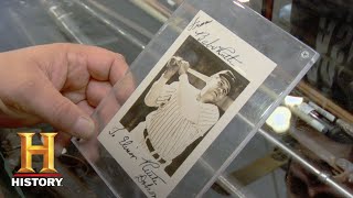 Pawn Stars Babe Ruths Autograph Season 4  History [upl. by Notsnhoj]